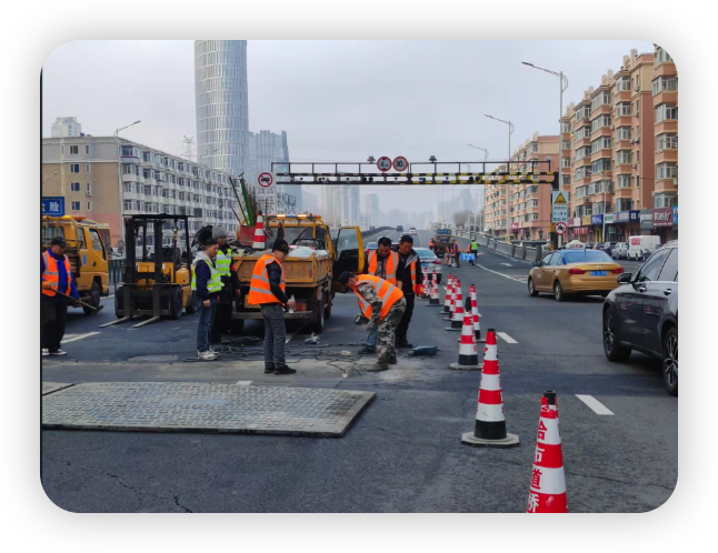 吴兴道路维修施工队:城市建设的守护者